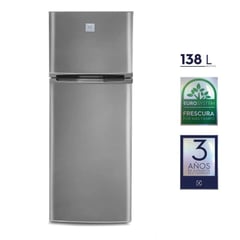 ELECTROLUX - Refrigeradora Top Mount Frost 138L Silver ERT18G2HNI