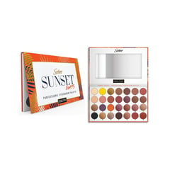 SATINE - Paleta de Sombras "Sunset Beats" 28 Tonos