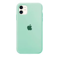 GENERICO - Carcasa de Silicona para iPhone 11 Verde bebe