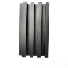 GENERICO - Wall Panel WPC 290X16 cm Negro