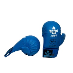 IMPORTADO MC - Guantes de Karate WKF Jundo - Azul Talla M