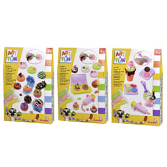 ART & FUN - ART AND FUN Set de Masa Moldeable Surtido X3