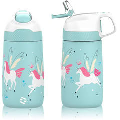 FJBOTTLE - - Botella infantil de agua con aislamiento de acero inoxidable 350 ml