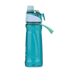 FJBOTTLE - - Botella de agua de tritán con spray 650ml - Azul