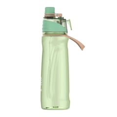FJBOTTLE - - Botella de agua de tritán con spray 650ml - Verde