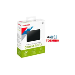 TOSHIBA - Disco duro externo 1tb canvio basics usb 3.0