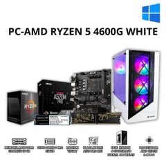 AMD - PC GAMER RYZEN 5 4600G WHITE