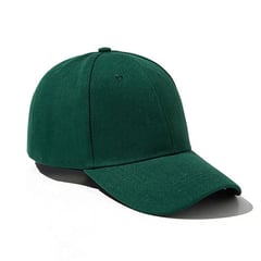 TODO GORROS PERU - Gorro clásico de lona color verde petroleo -