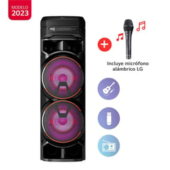 LG - Torre de Sonido XBOOM con Karaoke Star y Multi Bluetooth RNC9