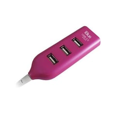 IBLUE - HUB USB 4 PORT 2.0 RED (PN 52054-RD)