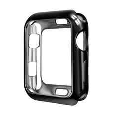 GENERICO - Case Cromado para APPLE WATCH 38mm - 40mm - Negro