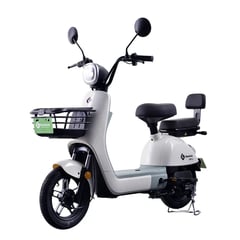 GREENLINE - Bicimoto Eléctrica Litio Extraíble Premium Aro 10 VMP L2 BLANCO