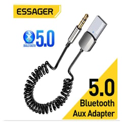 GENERICO - Essager-Adaptador Receptor Bluetooth 5-0 Para Coche