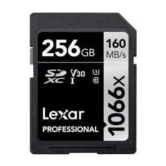 LEXAR - Memoria SD Professional 256GB - W160mb - R120mb 1066x