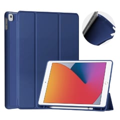 GENERICO - Funda de Samsung S7 FE 12.4" Imantada + Portalápiz Azul Antishock