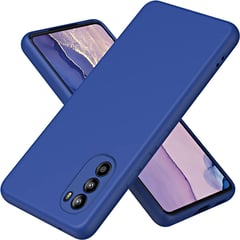 Funda Case para Motorola G5 5G Soft Feeling Antishock Azul Antigolpe