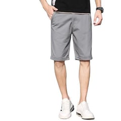 BAALATHKKO5 - Jeans Short Bermudas Hombres Ocio Diario