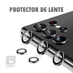 GENERICO - Mica Protectora de Camara Negro para Samsung Galaxy A24