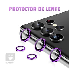 GENERICO - Mica Protectora de Camara Lila para Samsung Galaxy A54
