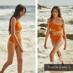 GENERICO - TRAJE DE BAÑO BIKINI NARANJA - MAIA SWIMWEAR WEAR