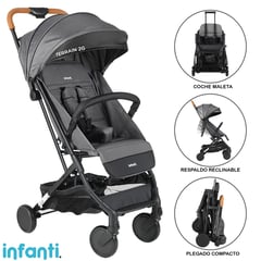 INFANTI - Coche de Paseo para Bebé TERRAIN Marengo C628