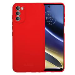 Funda Case para Motorola G5 5G Soft Feeling Antishock Rojo Antigolpe