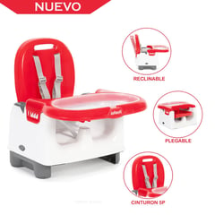 INFANTI - Silla de Comer para Bebé Portátil Mila Red