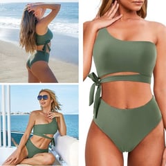 GENERICO - TRAJE DE BAÑO BIKINI VERDE - MAIA SWIMWEAR WEAR