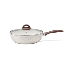 BRINOX - Wok Con Tapa 28cm 3.4L Smart Plus Blanco