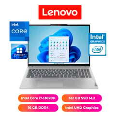 LENOVO - LAPTOP SLIM 5 16", INTEL CORE i7-13620H, 16GB RAM, 512GB SSD - NOTEBOOK