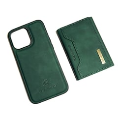 GENERICO - Case Matamoros - Verde Satinado - para iPhone 13 Pro