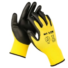 MAXLOW - Guante Multiuso Latex T10 - Pack x12