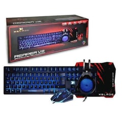 GENERICO - Kit Gaming Xblade 4 en 1 Reaper V2