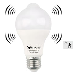 CUBULL - Foco Led Sensor De Movimiento 12w Luz Blanca