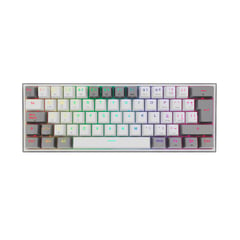 REDRAGON - Teclado Mecánico Gamer FIZZ PRO Wireless Spanish WHITEGREY