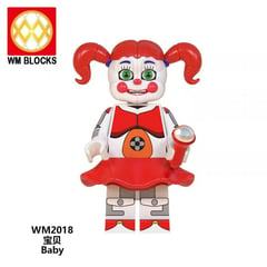 IMPORTADO - FNAF Minifigura - Armable CIRCUS BABY