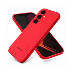 CASE - SILICONA PARA SAMSUNG S23 FE - ROJO