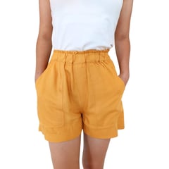 MARWAL - Short Larissa - s Teen Collection - mostaza lacre