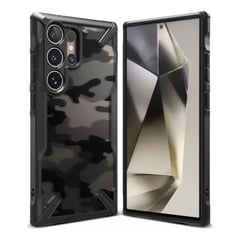 RINGKE - Case Fusion X Para Galaxy S24 Ultra 2024 Camo Black