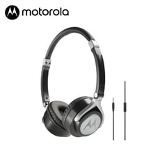 MOTOROLA - Pulse 2 Wired Headphones Negro Audífono On-Ear con Micrófono