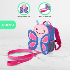 SKIP HOP - Mochila con Arnes para Niños «BUTTERFLY»