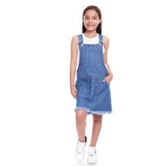 GENERICO - Overol Falda Niña Denim Angela Kids