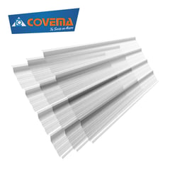 COVEMA - Techo Policarbonato Transparente 1.07 x 3.60m x 1.0mm