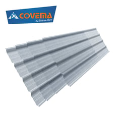 COVEMA - Techo Fibra de Vidrio Transparente 1.07 x 3.60m x 1.0mm