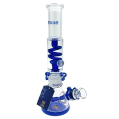 GENERICO - PHOENIX STAR BEAKER 30 CM CON FILTRO PERCOLADOR AZUL