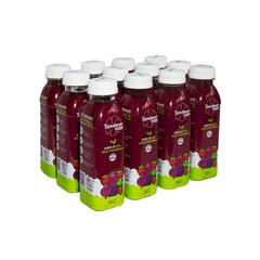 TANDEM HEALTHY - Bebida de Uva, Fresa y Betarraga de 350 ml x 12 unidades