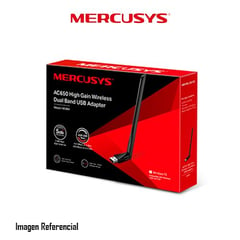 MERCUSYS - ADAPTADOR USB WIRELESS MU6H V1 AC650 DUAL BAND P/N: MU6H