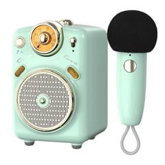 DIVOOM - Parlante bluetooth de karaoke retro Fairy-OK - Menta