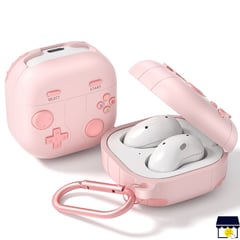 GENERICO - Case funda para Galaxy Buds 2 / Pro / 2 Pro / Live / FE - Rosa