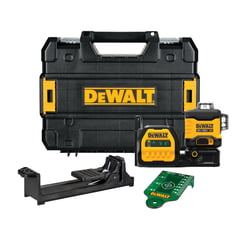 DEWALT - Nivel Láser 3 Líneas Cruzadas 360° Verde DCLE34030GB